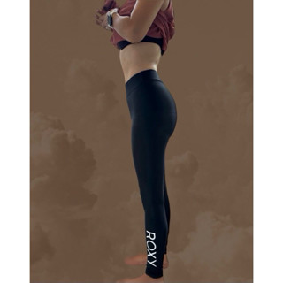 กางเกงว่ายน้ำ ขายาว ตัวอักษรสีขาว