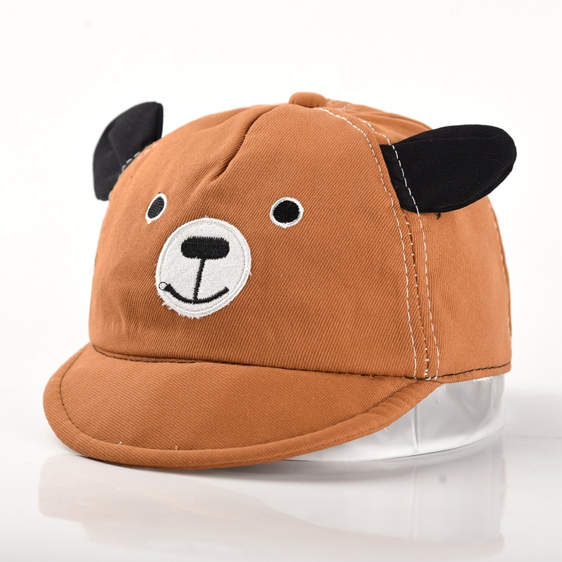 หมวกทารก หมวกกันแดดเด็ก แฟชั่นการ์ตูน เหมาะสําหรับเด็กอายุ 0 ถึง 3 ปี เส้นรอบวงหมวก 48-50CM - รูปที่ 2