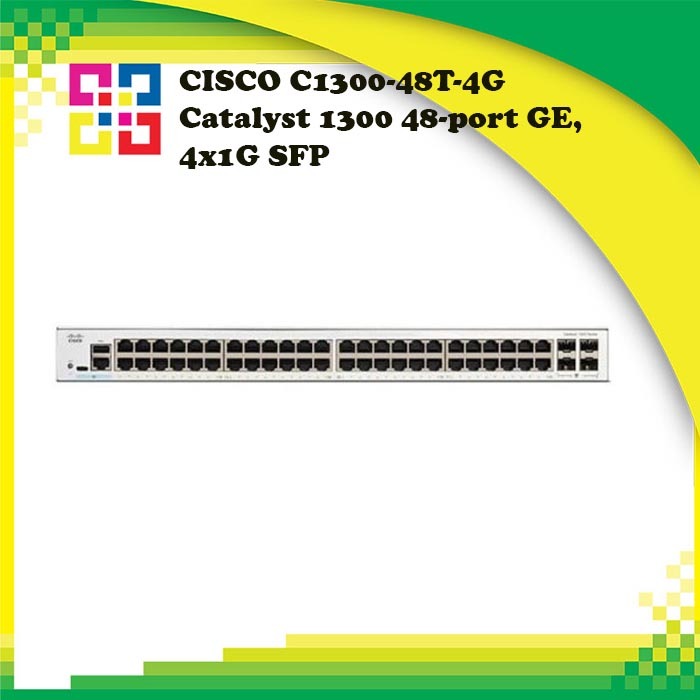 CISCO C1300-48T-4G Catalyst 1300 48-port GE, 4x1G SFP