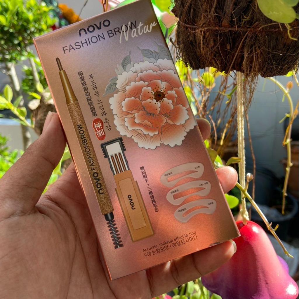 Live ดินสอเขียนคิ้ว novo fashion brow (เฉพาะไลฟ์)