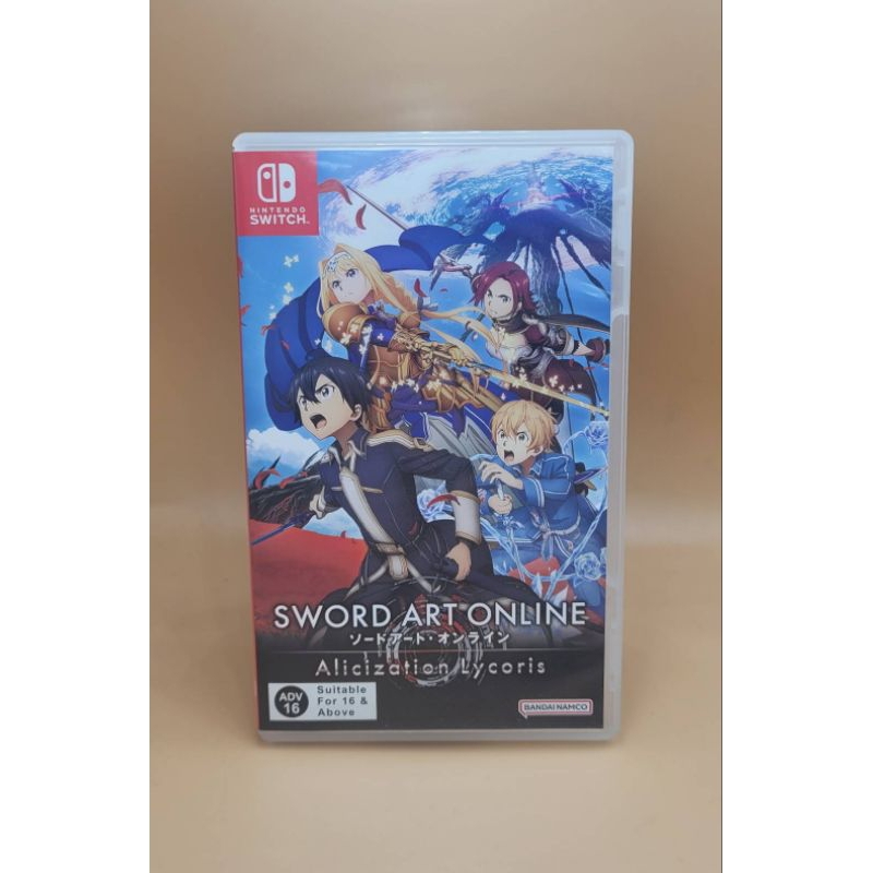 (มือสอง) มือ2 เกม Nintendo Switch : Sword Art Online : Alicization Lycoris ภาษาอังกฤษ สภาพดี  #Ninte