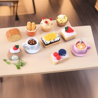 เรซิ่นขนมหวานจิ๋ว 3D (เรซิ่นเปล่า ไม่แถมตัวติด) อุปกรณ์ตกแต่ง งาน DIY แต่งเคสโทรศัพท์ งานฝีมืออื่นๆ ส่งจากไทย C036