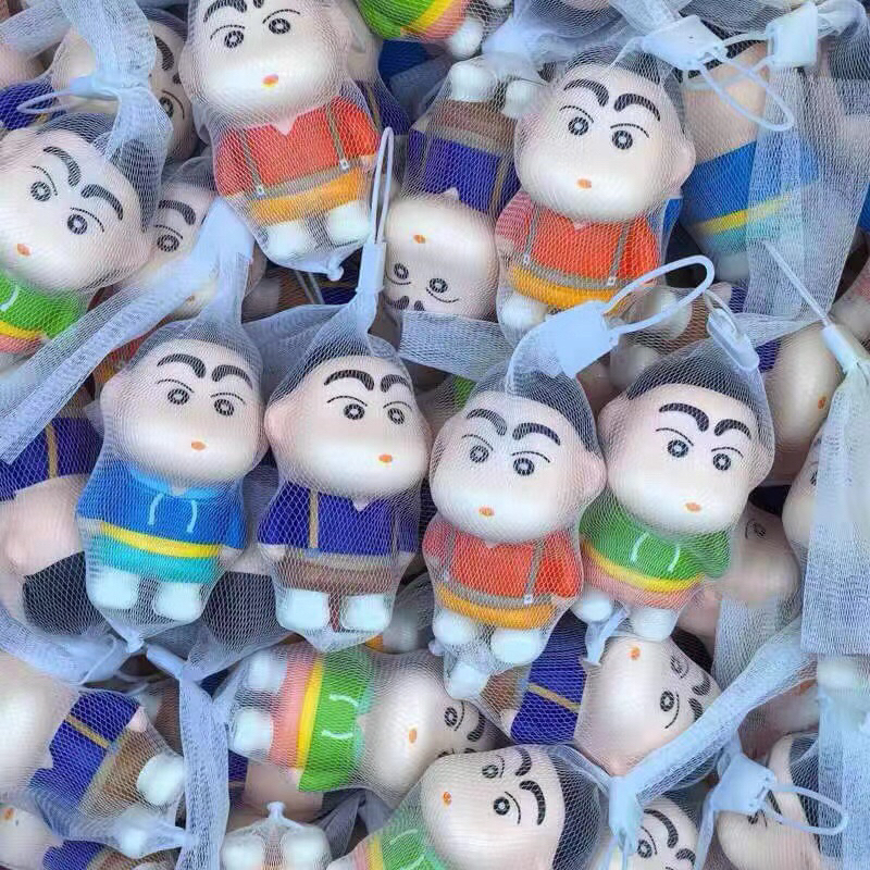 ส่งจากไทย!! สกุชชี่ Sario สกุชชี่ถุงตาข่าย สกุชชี่การ์ตูนน่ารัก ของเล่นบีบนุ่มนิ่มคลายเครียด