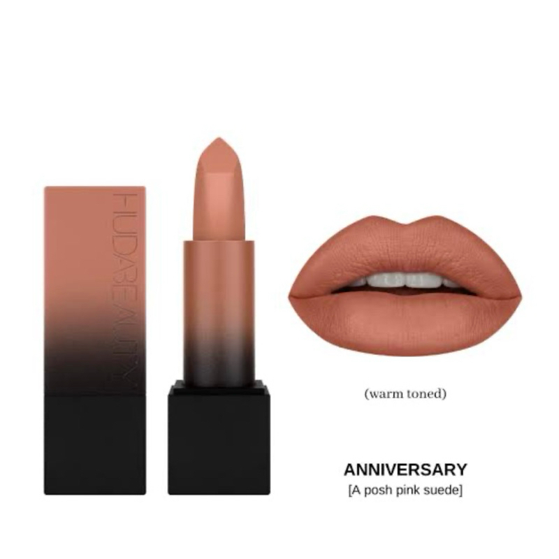 huda beauty power bullet matte lipstick anniversary ลิปนู้ดสวยมาก