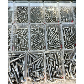 น้าคมน็อตซิ่ง น็อตตัวผู้หัวล้างเรียบ มีให้เลือกหลายขนาด (ราค…