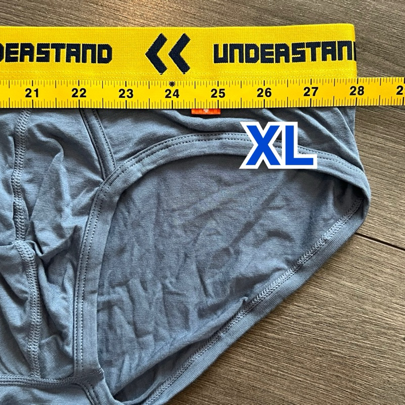 Understand Brief สีเทาขอบเหลือง (มือ1 M,L,XL) กางเกงในชาย กางเกงในญี่ปุ่น - รูปที่ 4