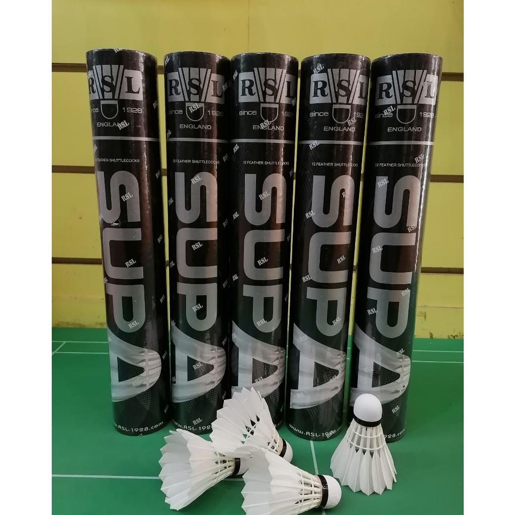 ลูกแบดมินตัน RSL Supa ลูกซ้อมสโมสร (สินค้าลิขสิทธิ์แท้ 100%)
