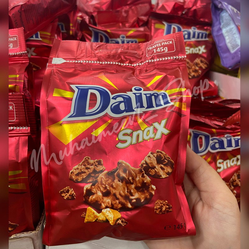 Daim Snaxขนมช็อกโกแลต ปริมาณ145 กรัม