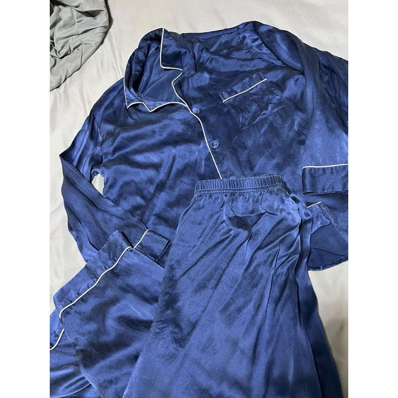 ชุดนอนผ้าซาติน/กางเกงนอนGU