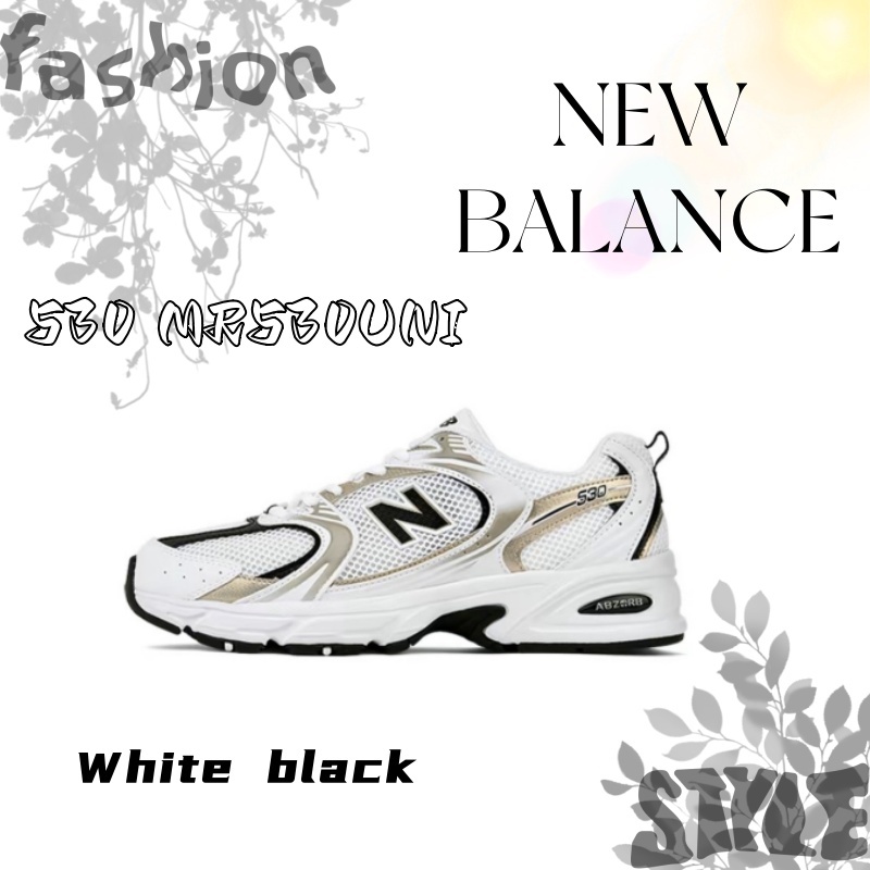 รองเท้าผ้าใบ NEW BALANCE 530 MR530UNI White black