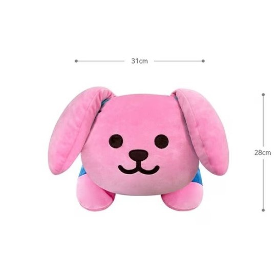 ( พร้อมส่ง ) Wiggle Wiggle Little Play Bunny Body Large Cushion ตุ๊กตา หมอนอิง