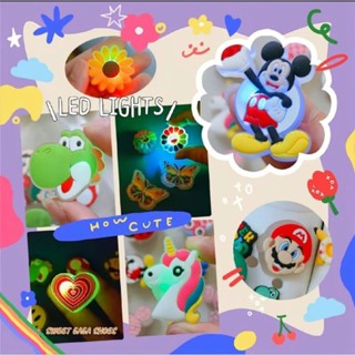 Jibbitz LED Lights จิบิทติดรองเท้าไฟกระพริบ สามารถ DIY ติดตก…