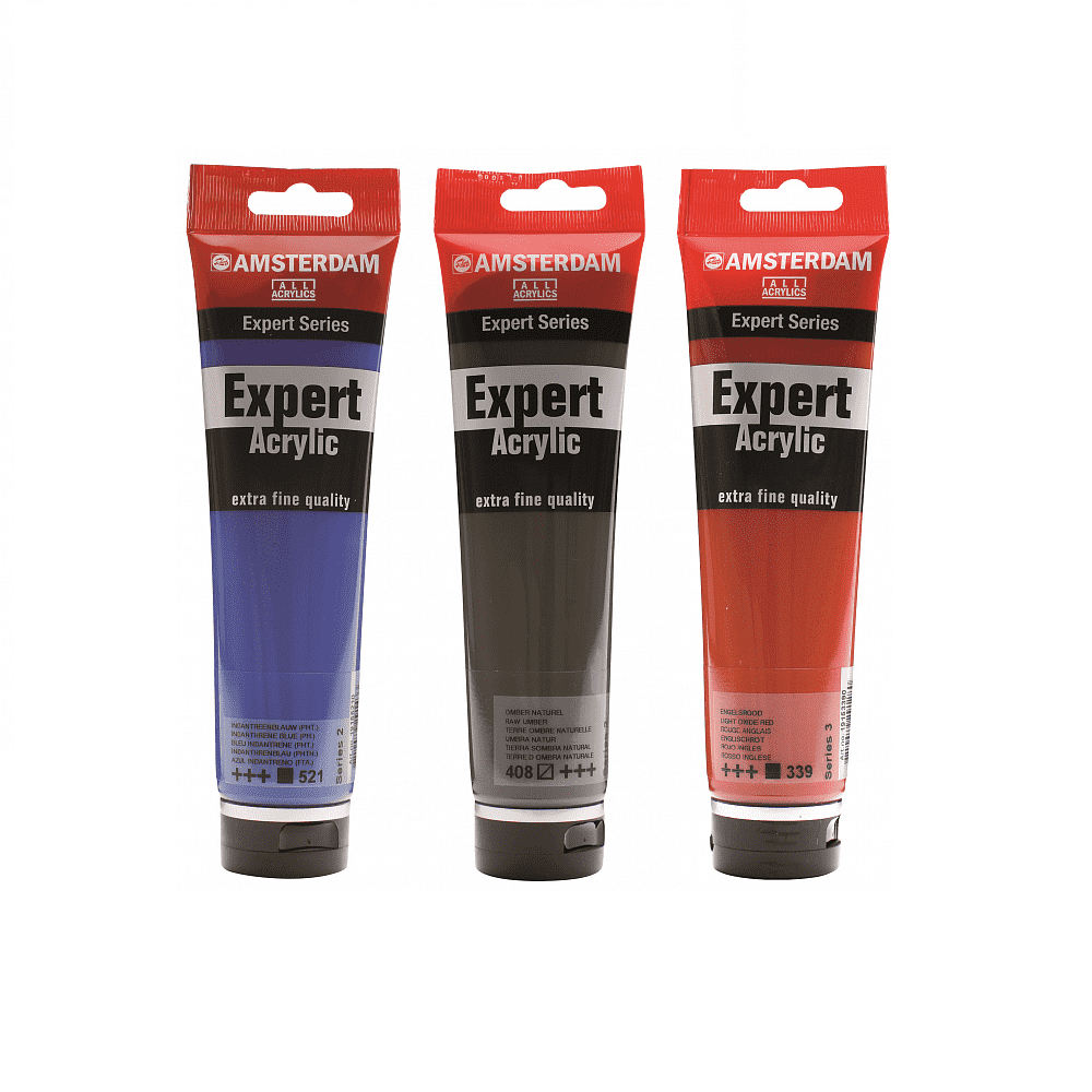 Amsterdam Acrylic Expert Series 150 ml. I สีอะคริลิคแบบหลอดเดี่ยวกลุ่มสีเม็ดสีสูง