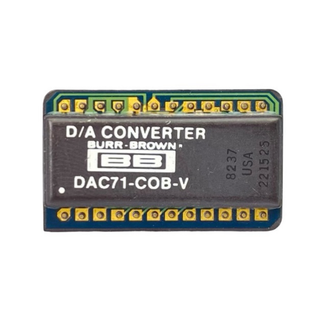 BURR BROWN DAC71-COB-V PARALLEL, WORD INPUT LOADING, 5usSETTLINGTIME,16-BIT DAC, CDIP24 (1ชิ้น)
