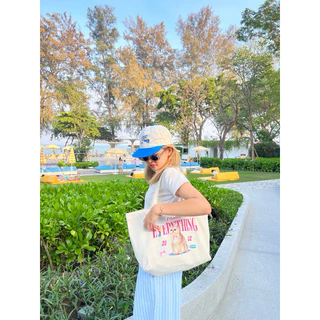 Lazy - cc - Animal Tote Bag - กระเป๋าผ้าลายใหม่ คลอสัตว์น่ารัก
