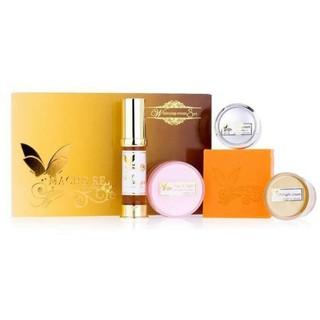 MACHE'RE BY JUMI Whitening Cream Set มาเชอรี่ บาย จูมิ ครีมเซตหน้าใส (กล่องทอง)