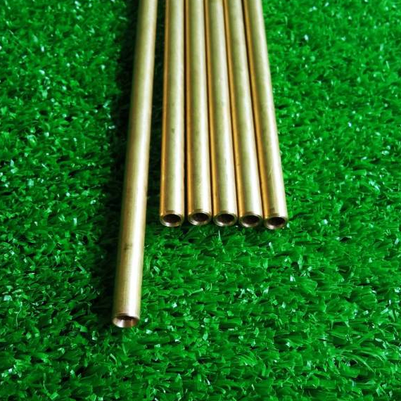 ท่อทองเหลืองเกรด2/12 ขนาดโตนอก8มิล รูใน5.5 มีความยาวให้เลือกหลายขนาด - รูปที่ 2