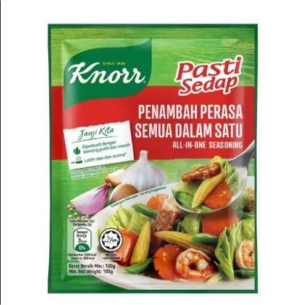 คนอร์ผงปรุงรสเอนกประสงค์ Knorr Seasoning Powder All-in-One Pasti Sedap Product of malaysia HALAL พร้อมส่ง