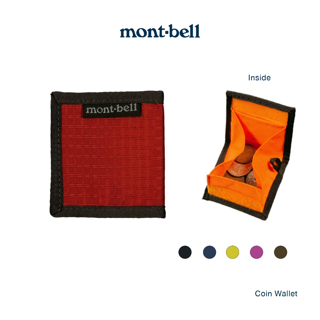 Montbell กระเป๋าตังใส่เหรียญ ใบจิ๋ว รุ่น 1123769 Coin Wallet