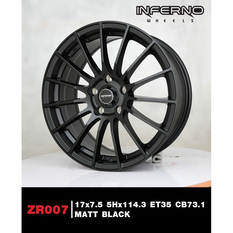 ล้อแม็กขอบ17 5x114.3 INFERNO