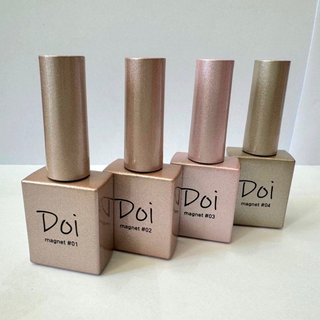 แยกขาย สีเจลแม่เหล็ก Doi Magnet #01-04 Cateye gel color เล่นกับสีอื่นได้หลากหลาย Nailbayo Koreaของแท้จากเกาหลี🇰🇷