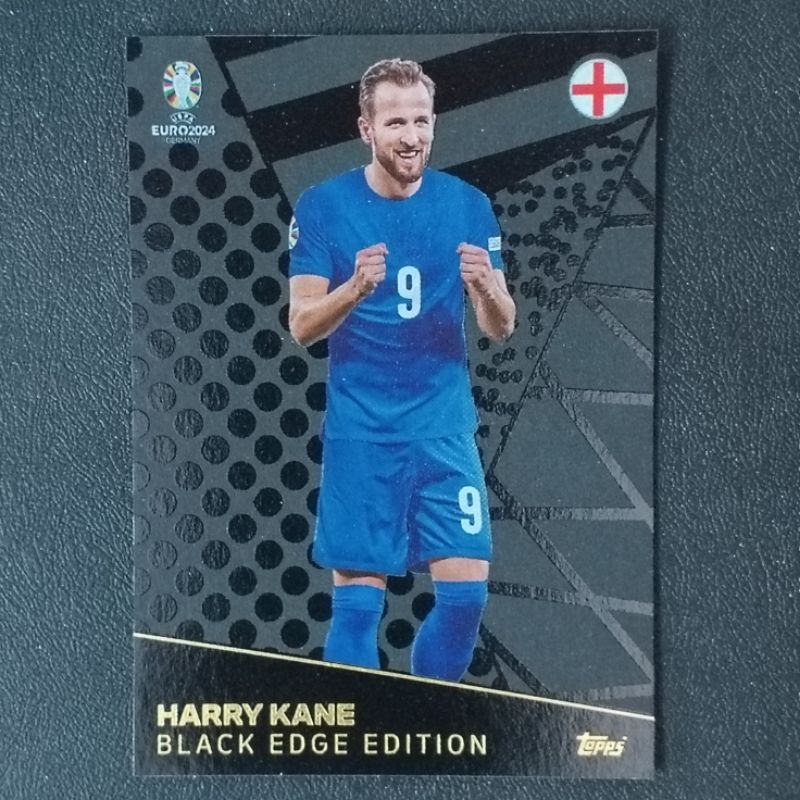 การ์ดฟุตบอล ยูโร 2024 แมตช์แอทแทค ( BLACK EDGE LIMITED EDITION TOPPS EURO 2024 MATCH ATTAX SOCCER CA