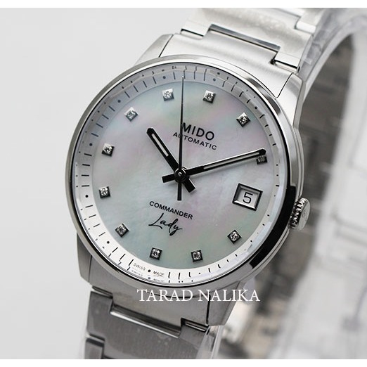 นาฬิกา MIDO Commander diamond lady automatic M021.207.11.106.00