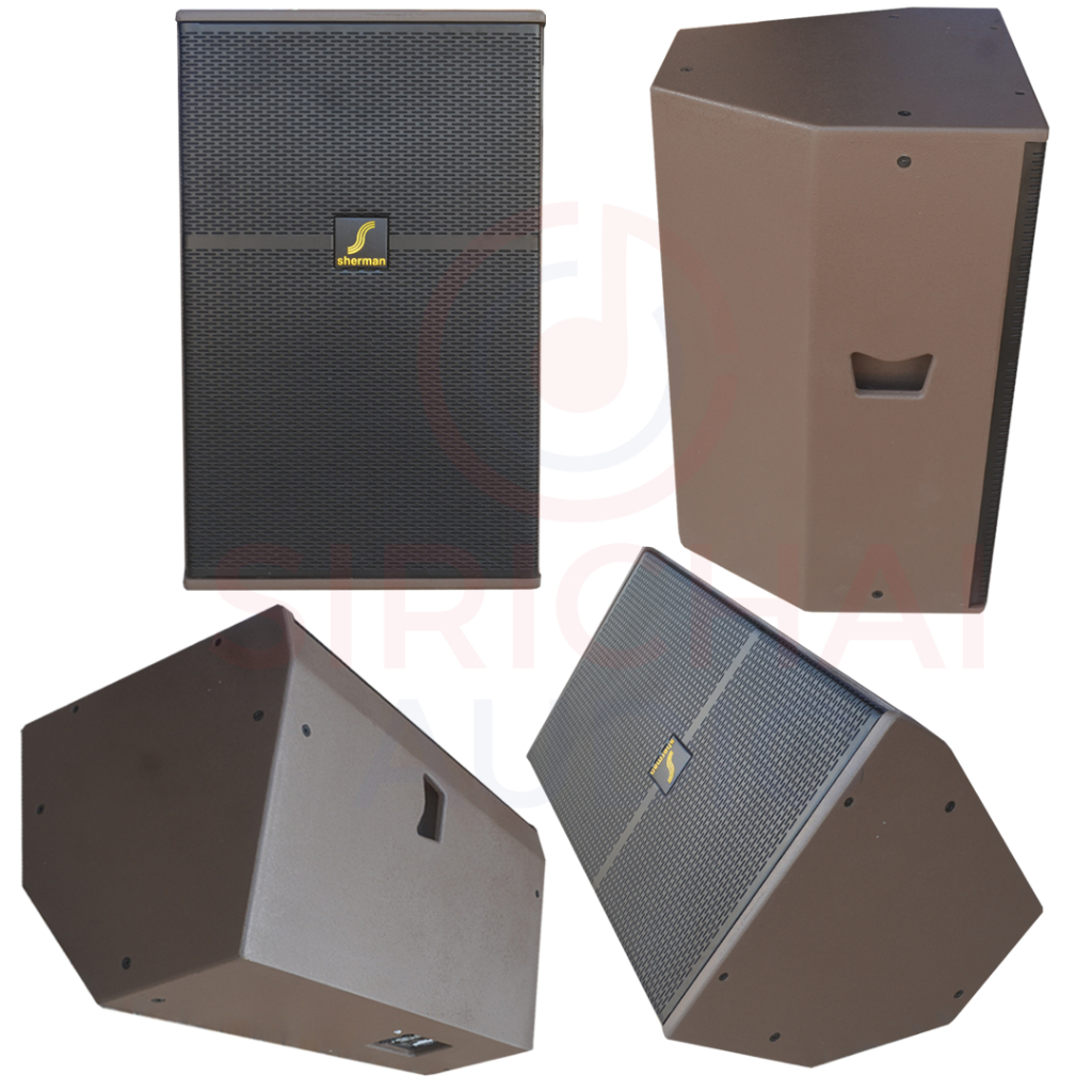 ลำโพง15นิ้ว SHERMAN รุ่น SM154 ไม้อัดmdfแท้ ราคาต่อใบ