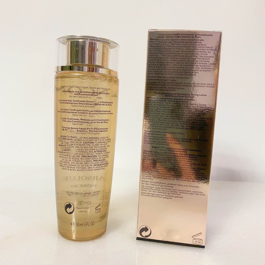 Absolue Rose 80 The Brightening And Revitalizing Toning Lotion