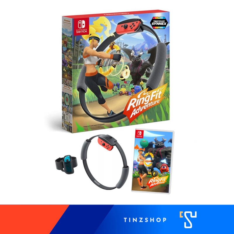 [เกมขายดี พร้อมส่ง] Nintendo Switch Game Ringfit  Adventure Asia English // Ring Fit เกม ริงฟิต แอดเวนเจอร์ ภาษาอังกฤษ