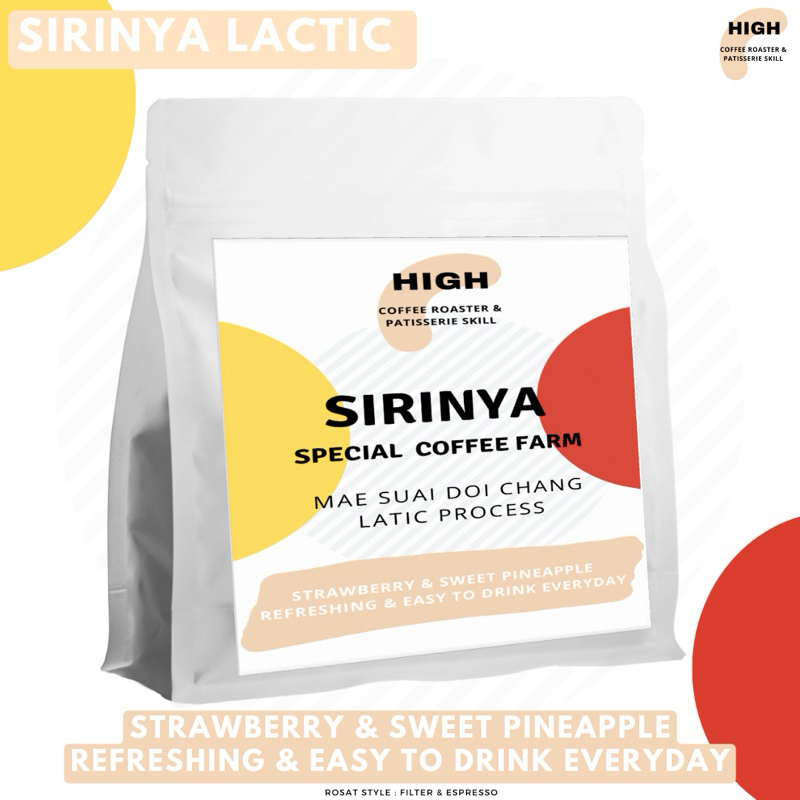 เมล็ดกาแฟ Sirinya Lactic Natural คั่วอ่อน แม่สรวย ดอยช้าง จังหวัดเชียงราย – โปรปัง
