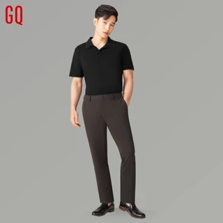 GQ Perfect Ankle Pants กางเกงผู้ชายขา 5 ส่วน ผ้ายืด 4 ทิศ สีน้ำตาล (ทรงขาห้าส่วน) [2 ชิ้นเพียง 3,190.-]