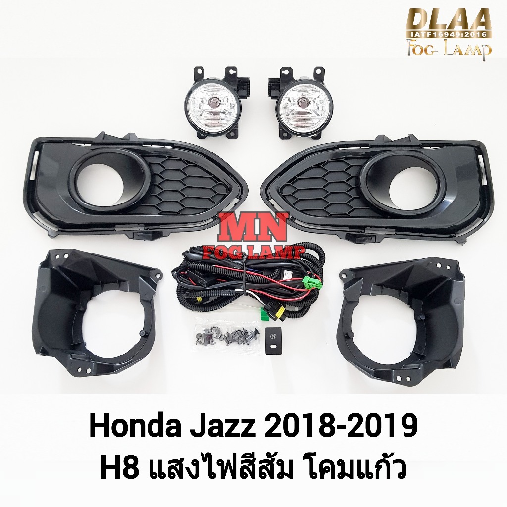​ไฟ​ตัด​หมอก​ HONDA​ JAZZ​ 2018 2019 GK ฮอนด้า แจ๊ซ ไฟ​สปอร์ตไลท์​ รับประกันสินค้า 3 เดือน
