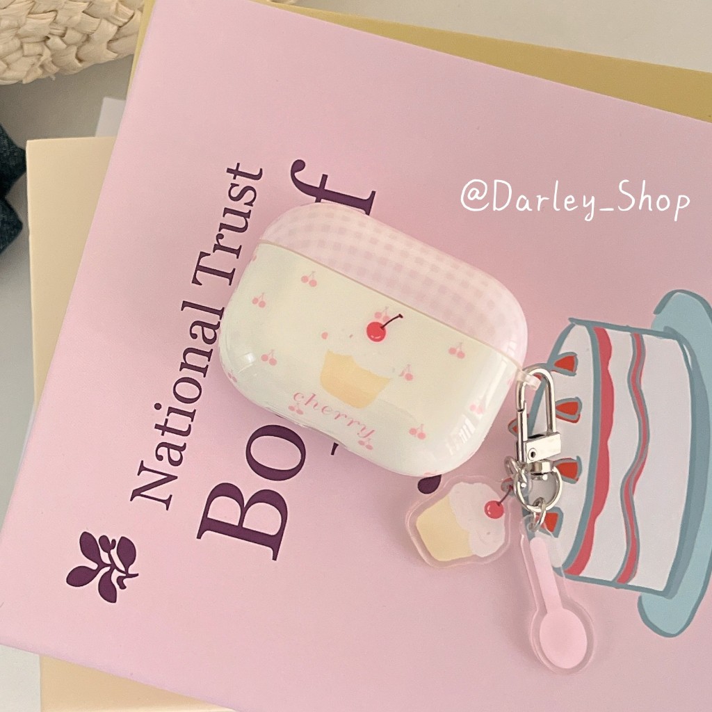 ✨สไตล์ใหม่✨เคส Airpods 3 case น่ารัก เชอร์รี่เล็ก ๆ วัสดุIMD เคสป้องกัน สำหรับ Airpod Pro 2 for case Airpod 1 gen2 Pro