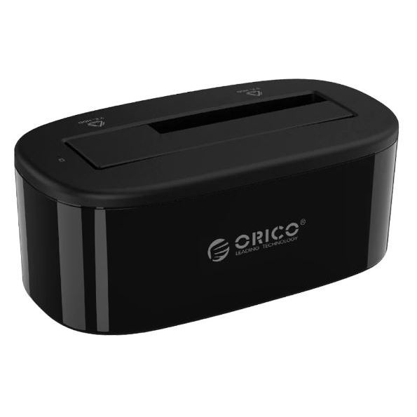 HDD DOCKING STATION (อุปกรณ์เชื่อมต่อฮาร์ดดิสก์) ORICO 6218US3 - 2.5 / 3.5 INCH HARD DRIVE DOCK (621