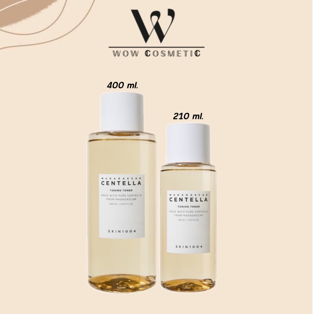 Skin1004 Madagascar Centella Toning Toner มาดากัสก้า สกิน1004 โทนเนอร์ ขนาด 210ml 400ml