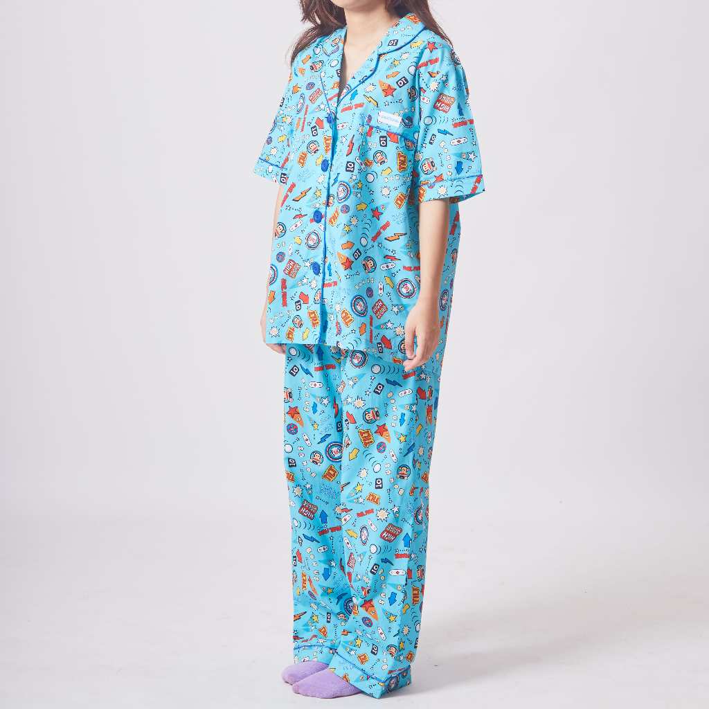 PAUL FRANK ชุดนอน WOMENS VINTAGE GAME SS PANTS SET