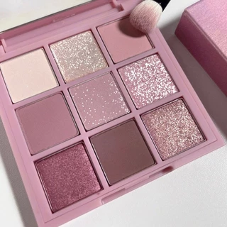 Dikalu Coco Venus DKL009 อายแชโดว์ทาตา 9 สี ชมพูนู้ด เนื้อดินน้ำมัน ใยไหม แมท ชิมเมอร์ ติดทน กันน้ำกันเหงื่อ Eye Shadow