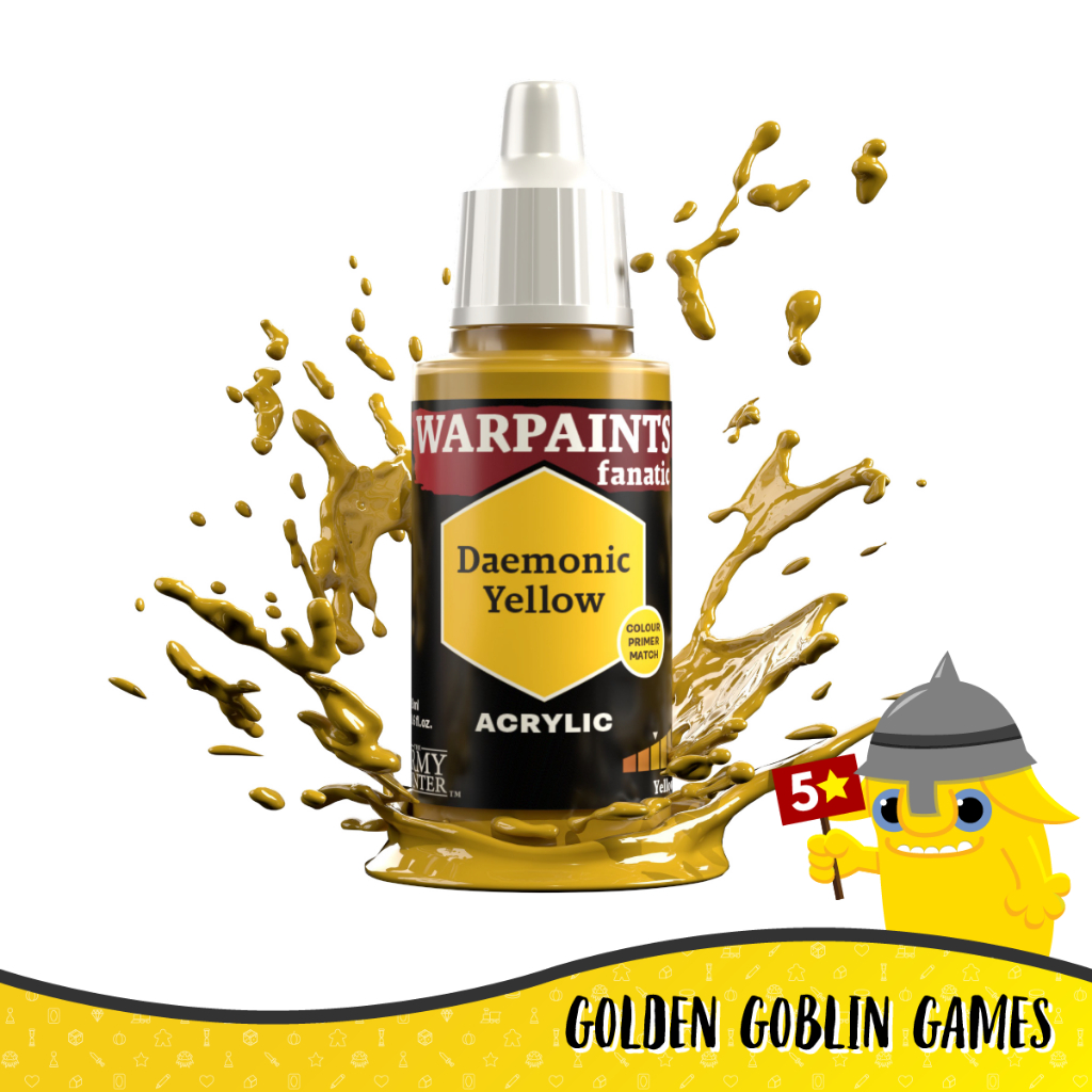 Warpaints Fanatic: Acrylic: Daemonic Yellow (F3)