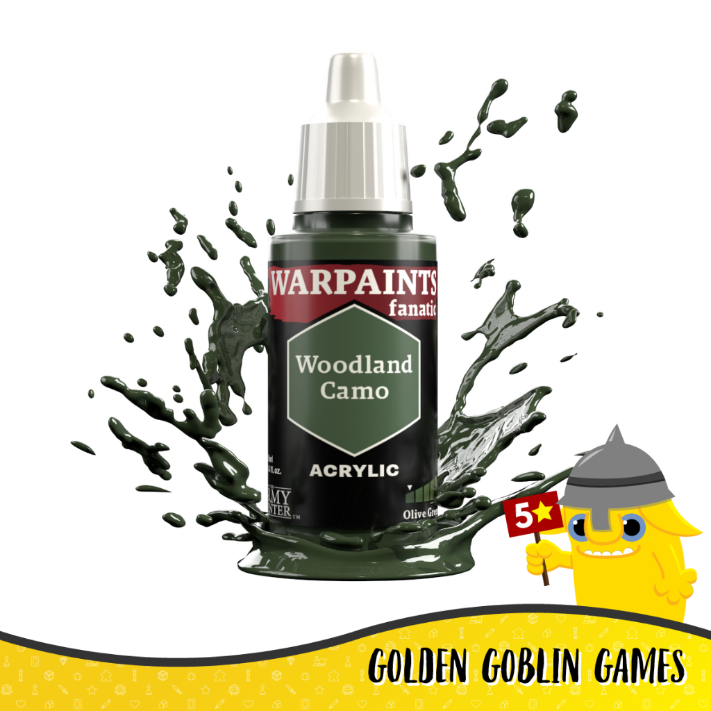 Warpaints Fanatic: Acrylic: Woodland Camo (D13)