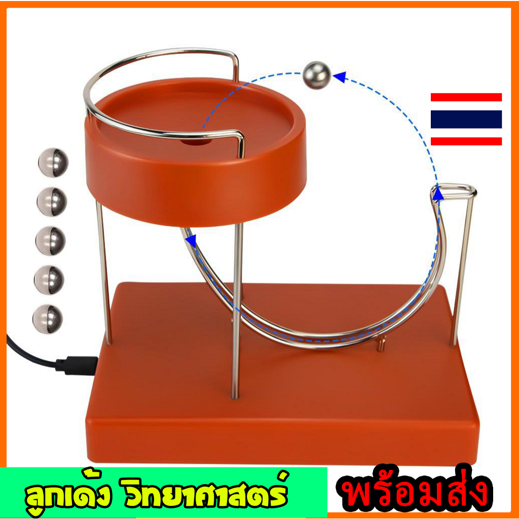 ของเล่นวิทยาศาสตร์ ลูกเด้ง ลูกตุ้ม ศิลปะเคลื่อนไหว ของขวัญ แบบสร้างสรรค์ คลายความเครียด แถมฟรี5ลูก พร้อมส่งในไทย ขายดี