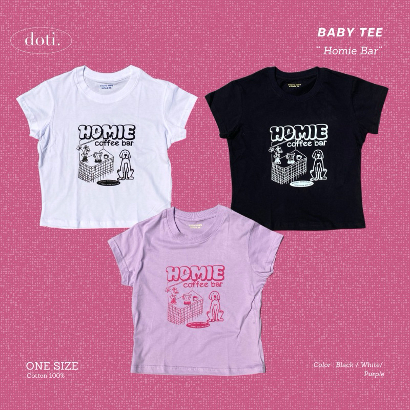 {DOTI.} Homie bar TEE