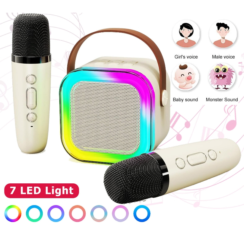 ลำโพงคาราโอเกะ KARAOKE SPEAKER รุ่น K12 ลบเสียงร้องต้นฉบับ มาพร้อมไมโครโฟน
