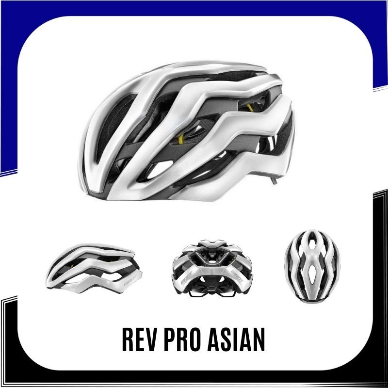 หมวกกันน็อคจักรยาน Giant รุ่น Rev Pro Asian