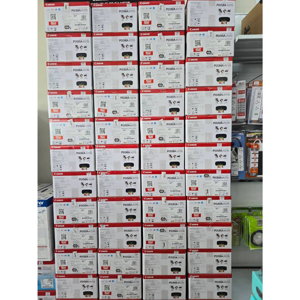 เครื่องเปล่า Canon Ip2770 + คู่มือ +สายไฟ + สายUSB (เครื่องเปล่าเครื่องใหม่ครบกล่อง)