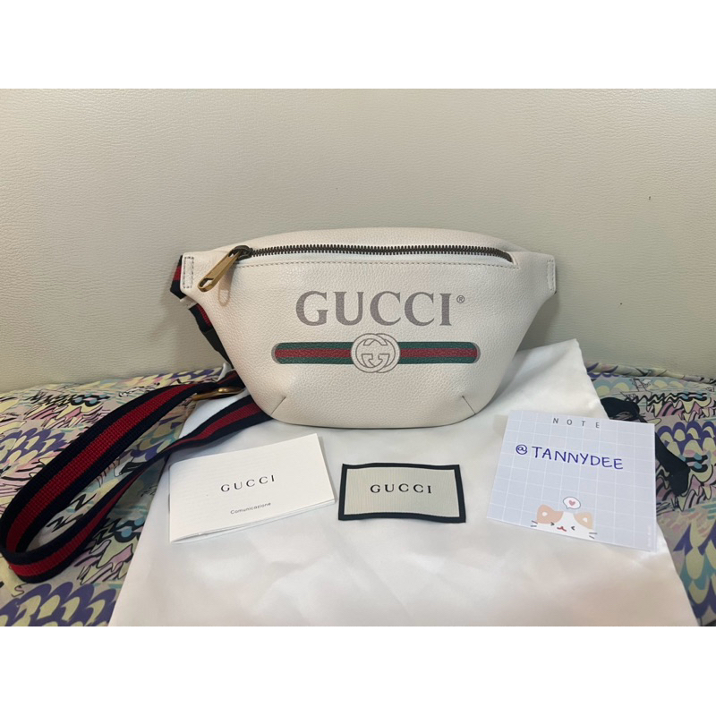 Like New Gucci Print Belt Bag mini size แท้💯