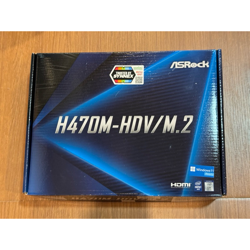 เมนบอร์ดมือ2 MAINBOARD (1200) ASROCK H470M HDV/M.2