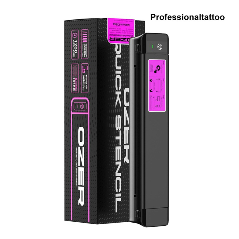 เครื่องลอกลาย OZER BLUETOOTH TATTOO OZER QUICK STENCIL PRINTER