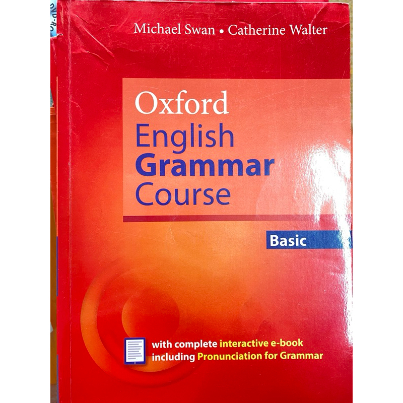 (อ่านรายละเอียดก่อนสั้งซื้อ) Oxford English Grammar Course (Basic)