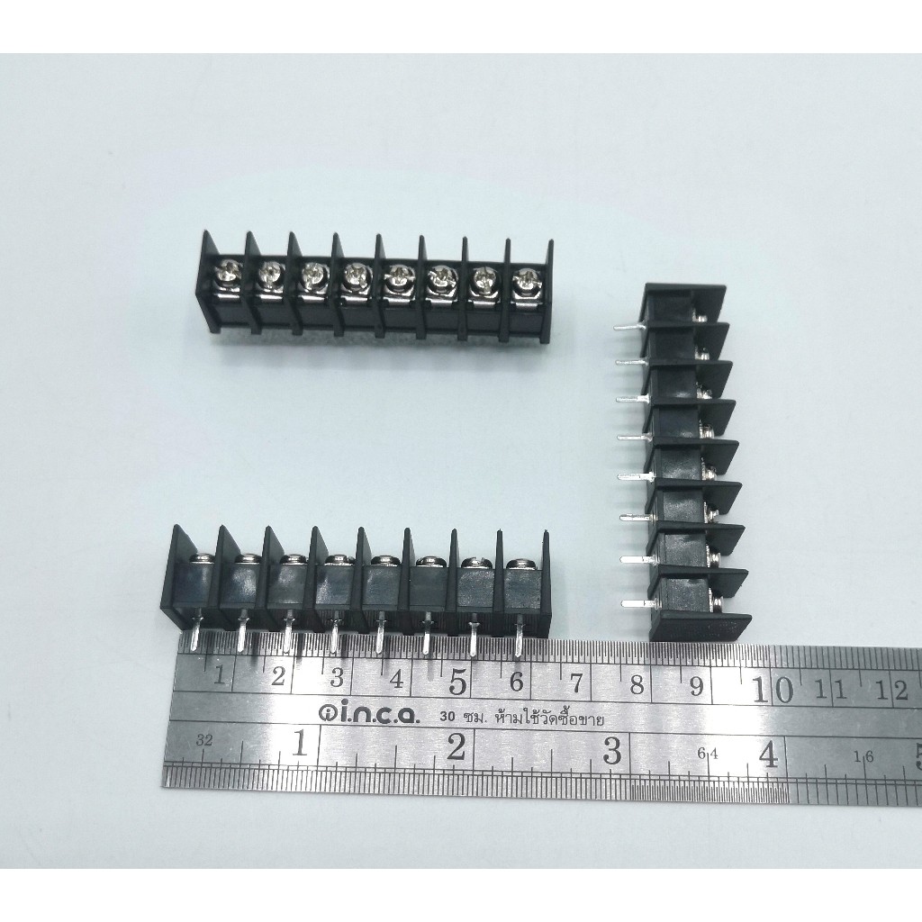 เทอร์มินอล ขาตรง (KEFA) DT 25  มีหลายขนาดให้เลือก  8P,9P,10P,11P,612P,13P,14P,15P,18P ขนาดช่องระหว่า